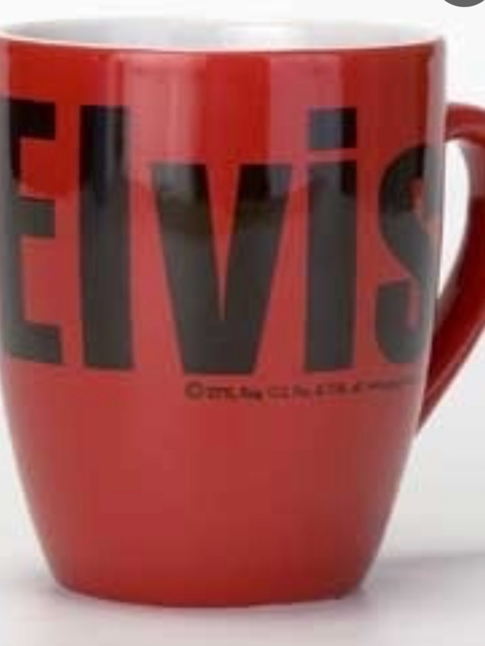 ELVIS Red Logo Coffee Mug